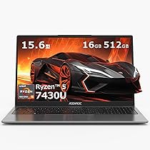 Amazon.co.jp: ACEMAGIC ノートパソコン Ryzen 5 7430U ノートPC